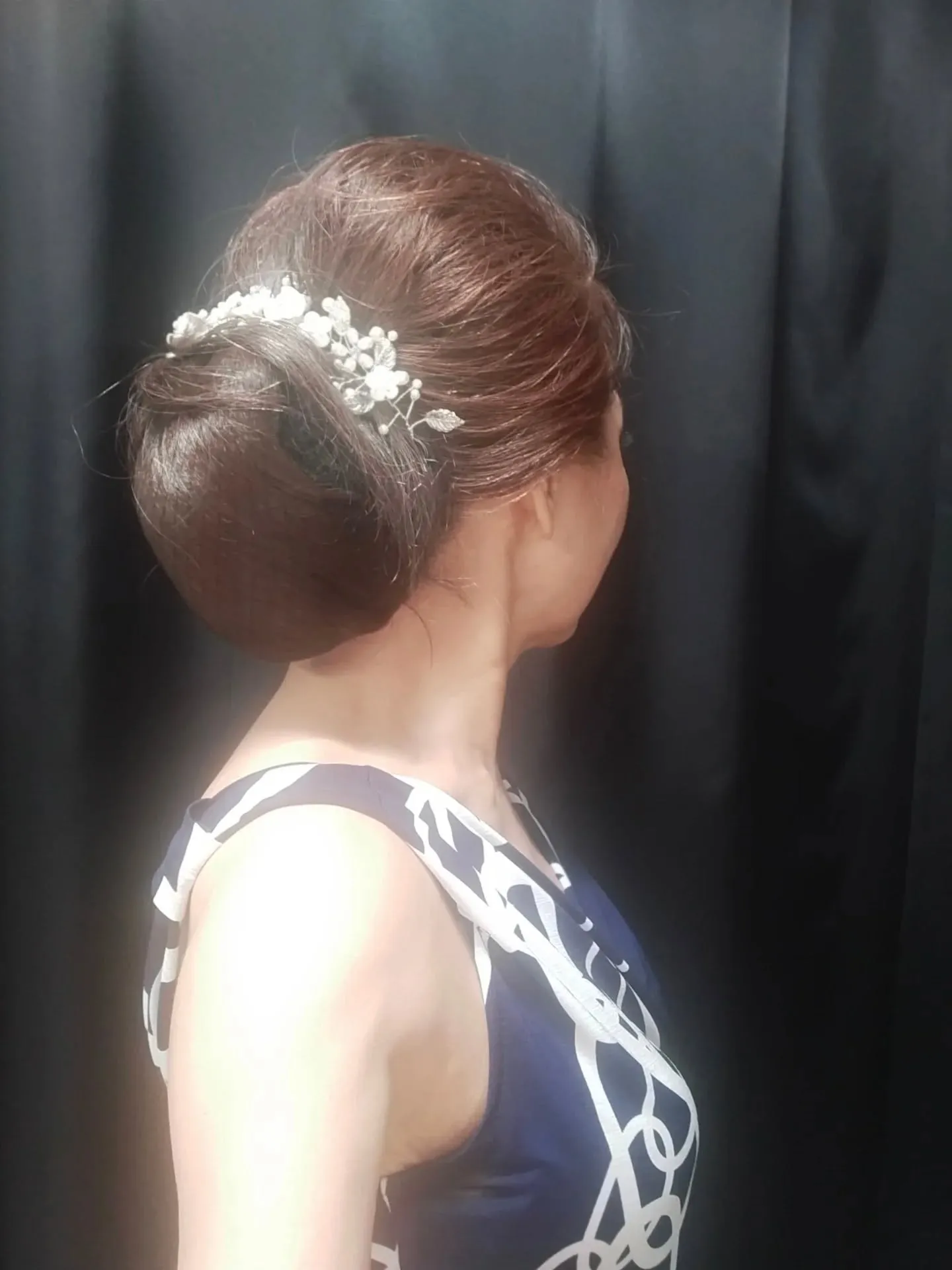 【🌸銀座で和の美を学ぶ！　　「9月のセルフ和髪シニョンスタイ...