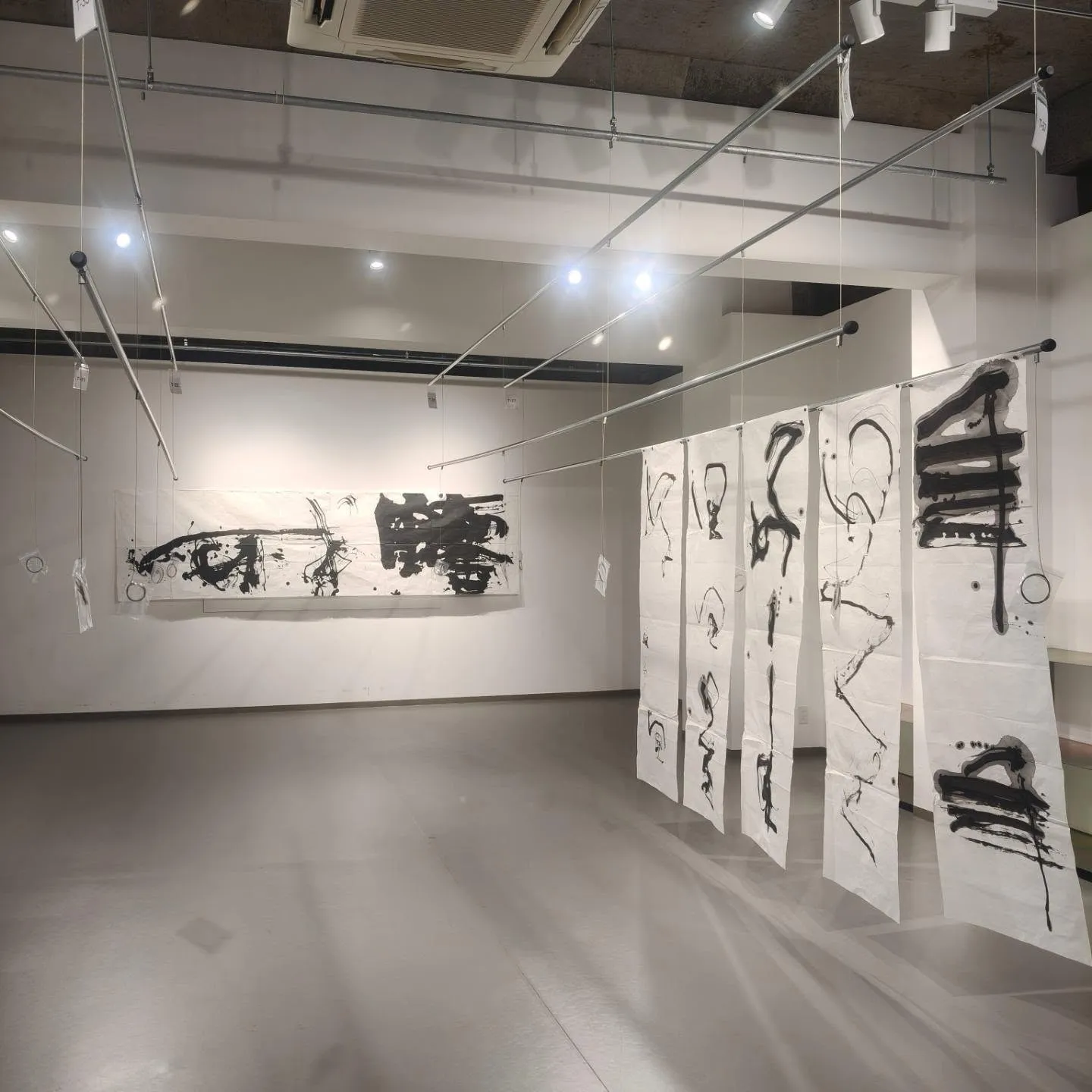 見逃すべきでは無い現代最先端の書展 書家アーティスト金敷駸房...