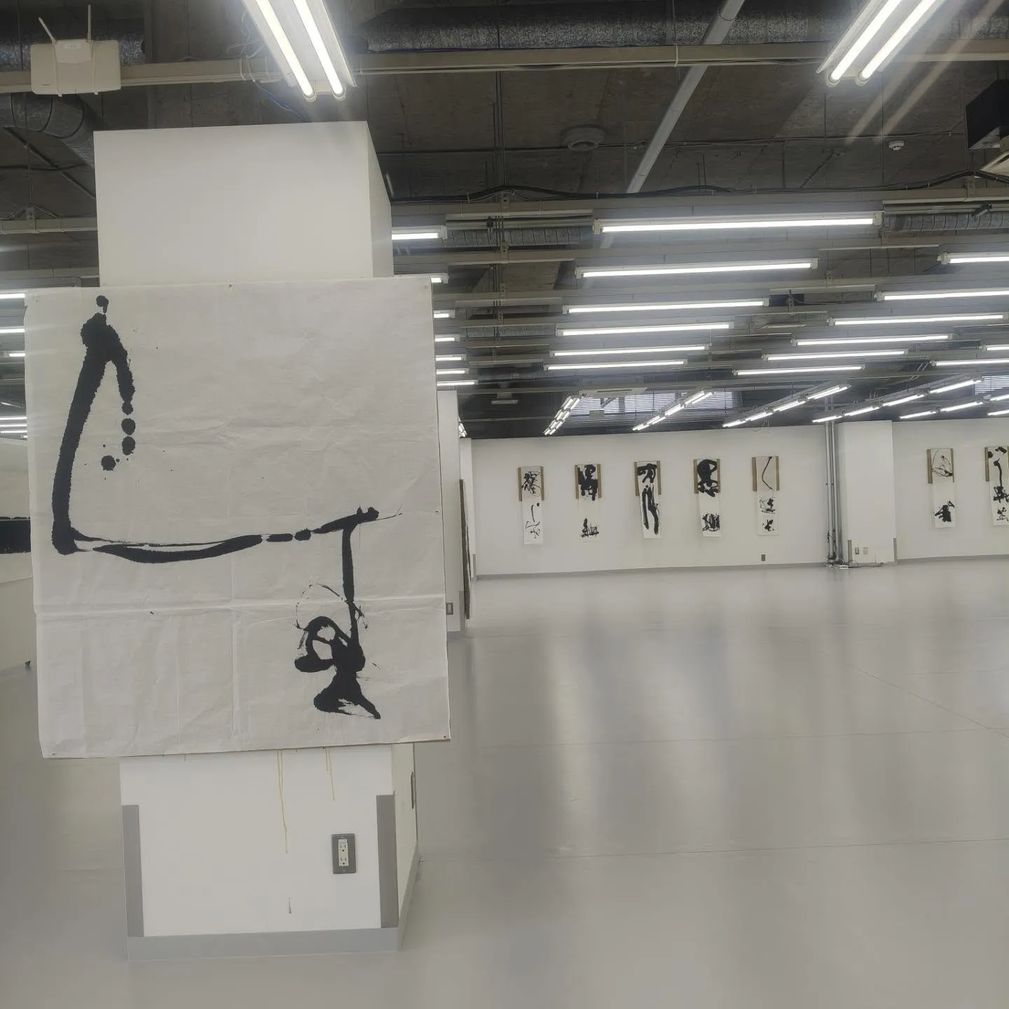見逃すべきでは無い現代最先端の書展 書家アーティスト金敷駸房...